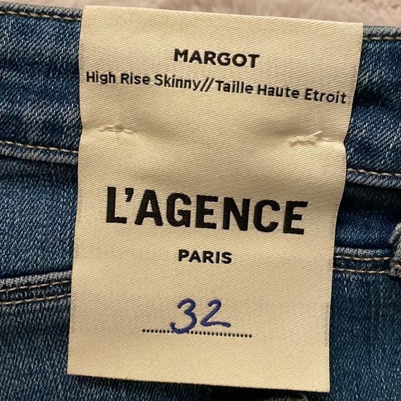 NWT 🔹 L’Agence Margot High Rise Skinny Jean - Picture 7 of 9
